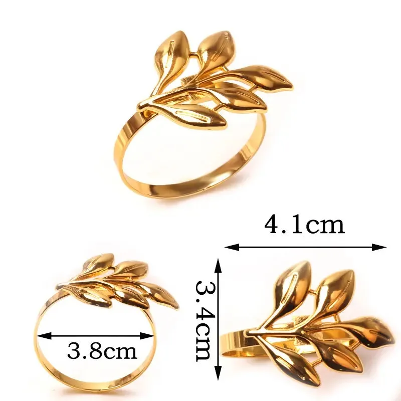 Napkin Holder Rings-Rowan Golden